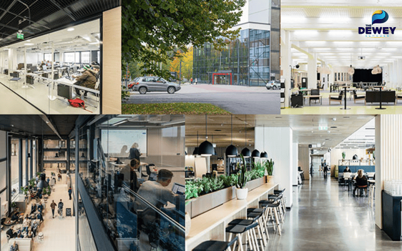 Đại học Aalto sở hữu các cơ sở vật chất hiện đại, được phân bố tại nhiều địa điểm