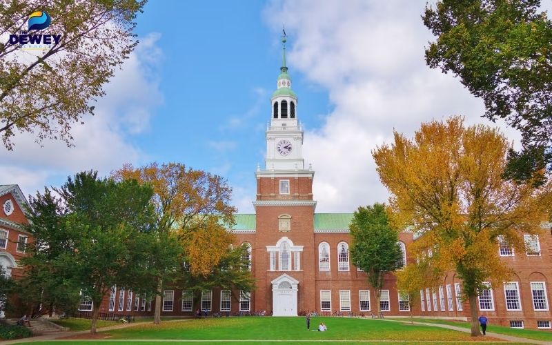 Trường Dartmouth College có học bổng cho sinh viên quốc tế