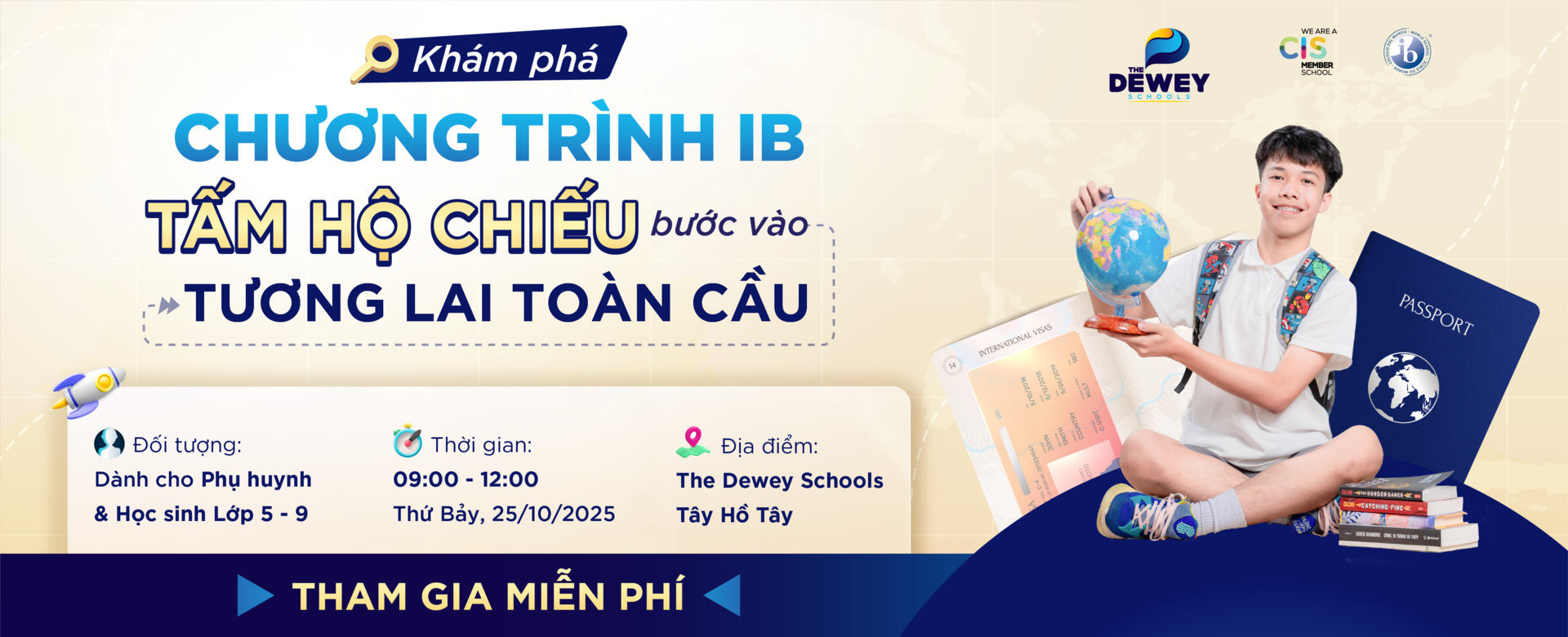 Trải nghiệm giáo dục đẳng cấp quốc tế