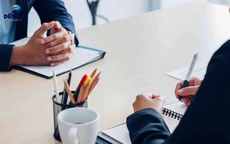  Ứng viên đang phỏng vấn xin visa du học Úc tại Lãnh sự quán