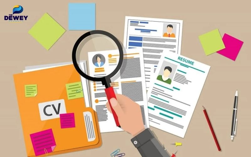 Một bản CV được trình bày giúp tạo ấn tượng tốt