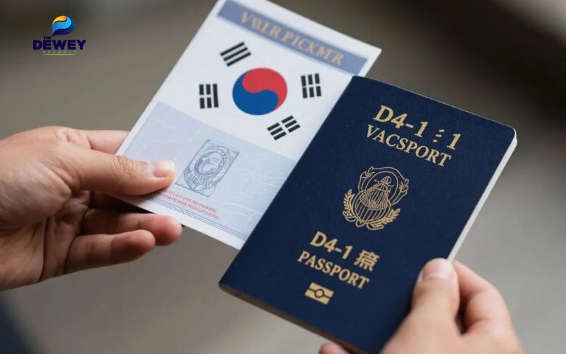 Visa D4 là loại visa ngắn hạn, được cấp cho sinh viên quốc tế